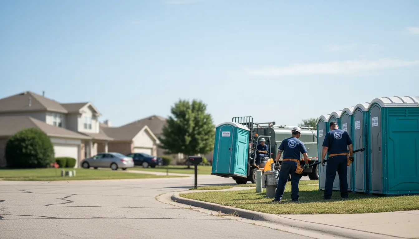 Porta Potty Rental in South Wilmington, IL near me